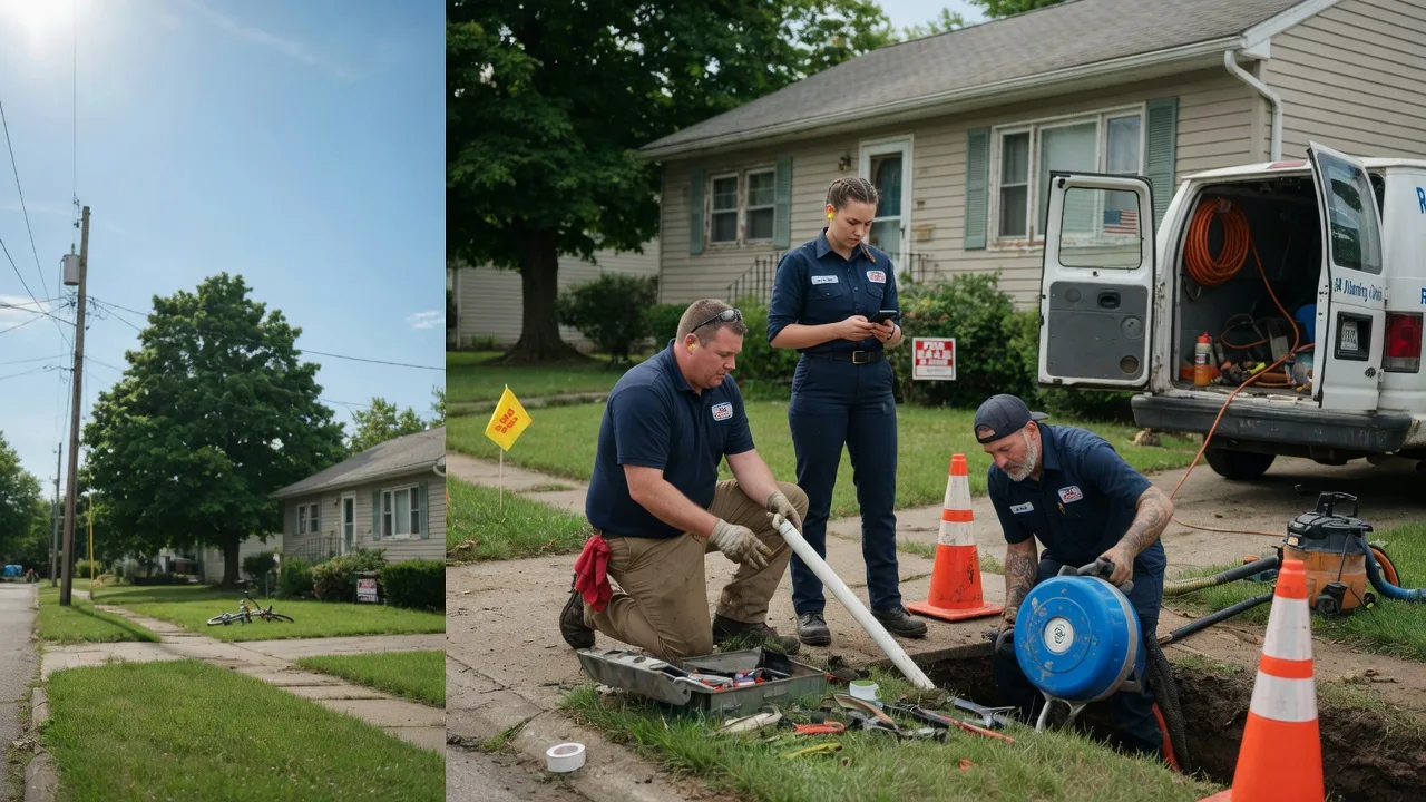 Sewer Line Repair in London, AR near me